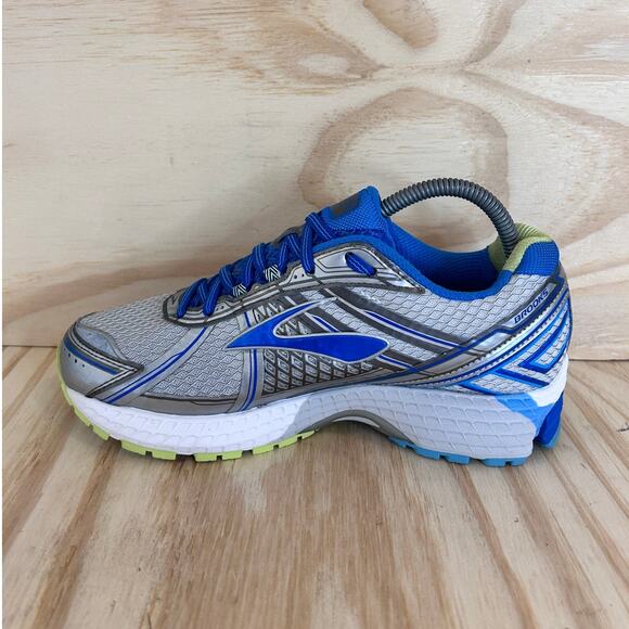 Brooks -Adrenaline GTS 15 -Running -Gray/Blue -Women's -8.5(2E) EW -1201742E179 - Picture 4 of 9
